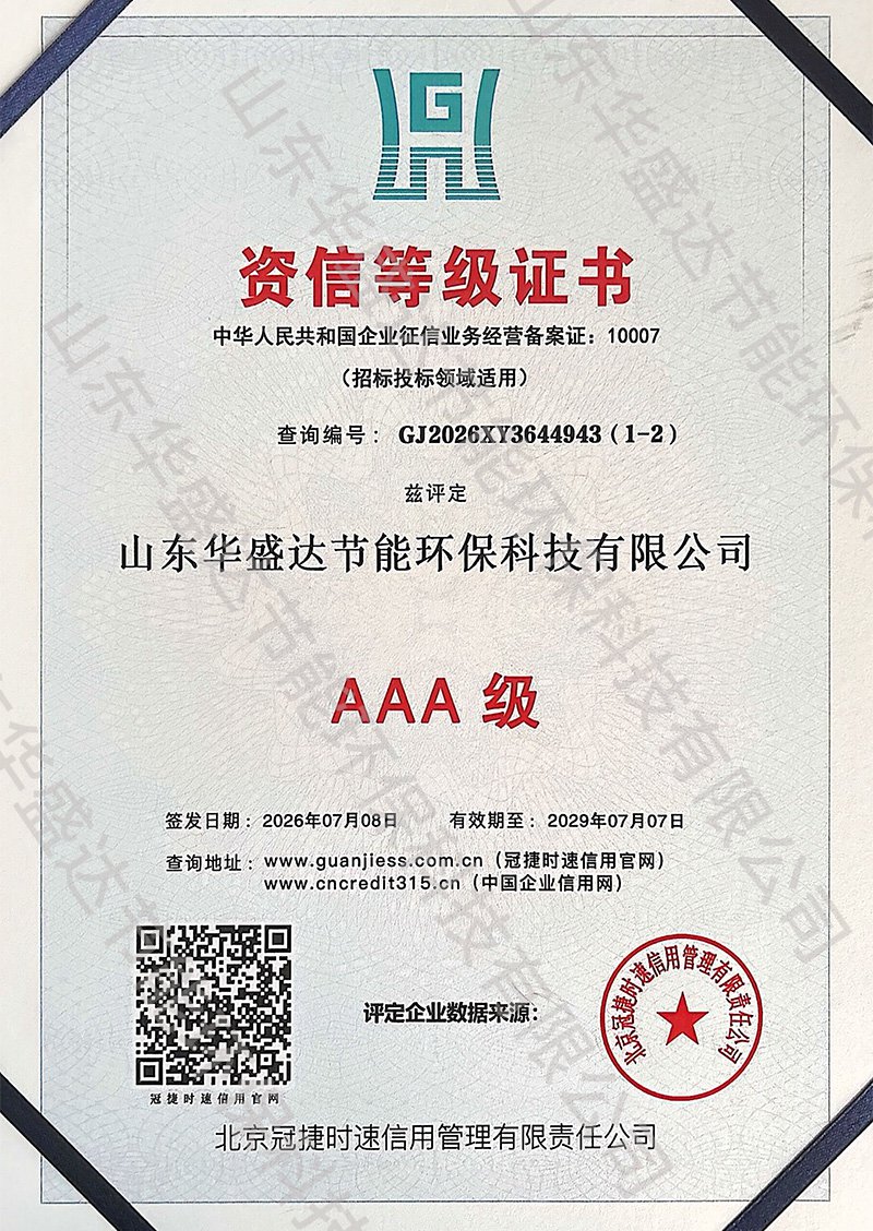 资信等级证书